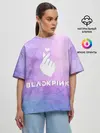 Женская футболка оверсайз / BLACKPINK