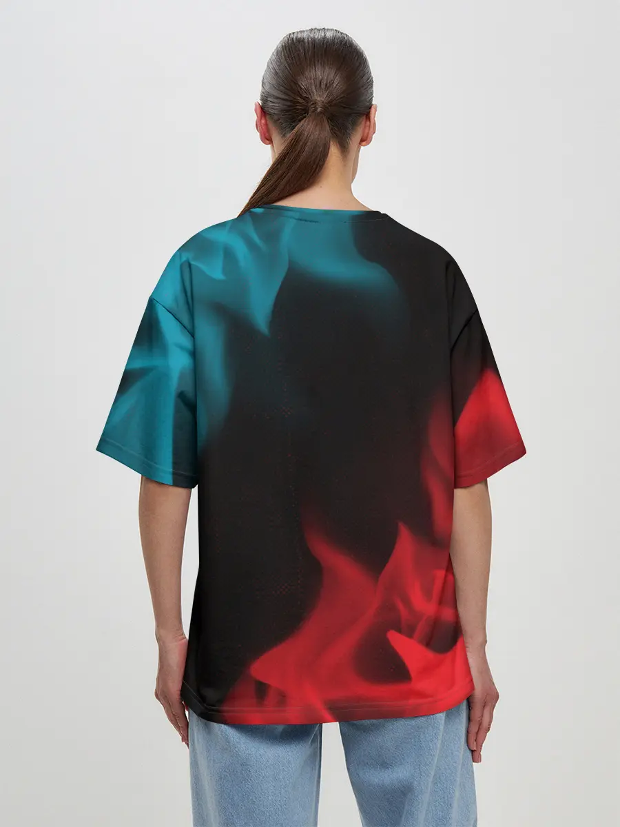 Женская футболка оверсайз / WATCH DOGS LEGION / ВОТЧ ДОГС