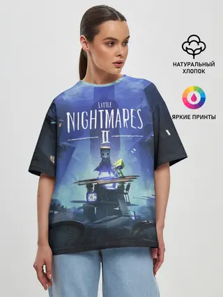 Женская футболка оверсайз / Little Nightmares 2