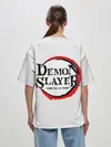 Женская футболка оверсайз / Убийца Демонов постер