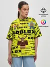 Женская футболка оверсайз / роблокс