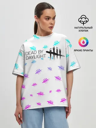 Женская футболка оверсайз / DEAD BY DAYLIGHT