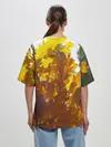 Женская футболка оверсайз / Букет из осенних листьев