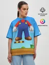Женская футболка оверсайз / Mario