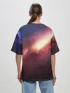 Женская футболка оверсайз / Космос