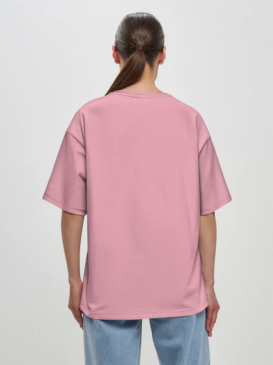 Женская футболка оверсайз / Рам