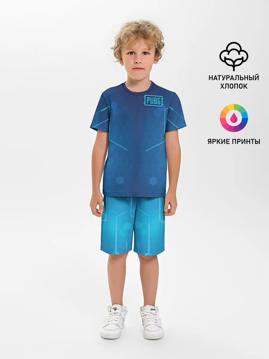 Детская пижама с шортами / PUBG Guard Light