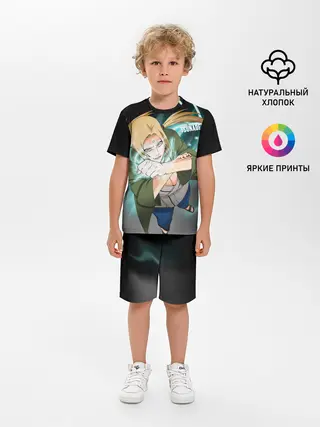 Детская пижама с шортами / Цунаде