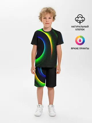 Детская пижама с шортами / ABSTRACT GEOMETRY