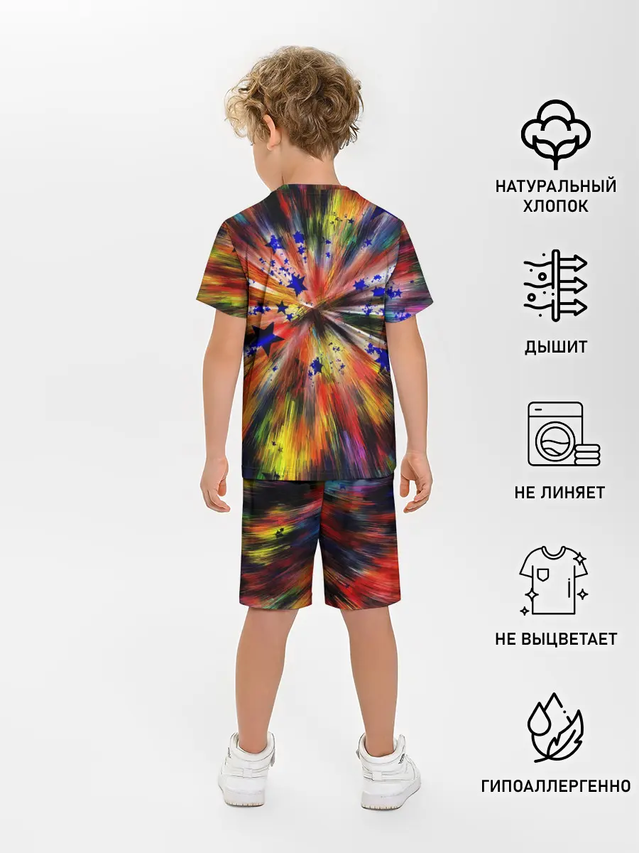 Детская пижама с шортами / Звездный путь