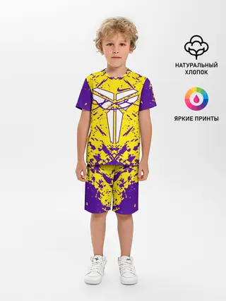 Детская пижама с шортами / ЛЕЙКЕРС| LOS ANGELES LAKERS,