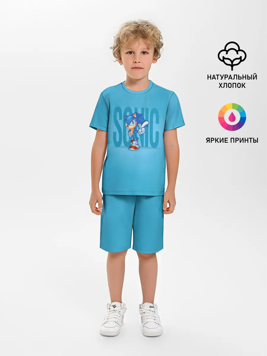 Детская пижама с шортами / Легендарный ёж