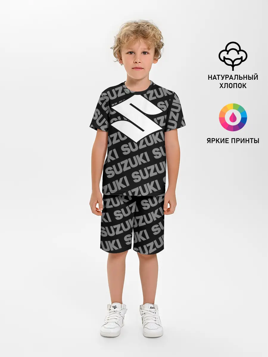 Детская пижама с шортами / SUZUKI