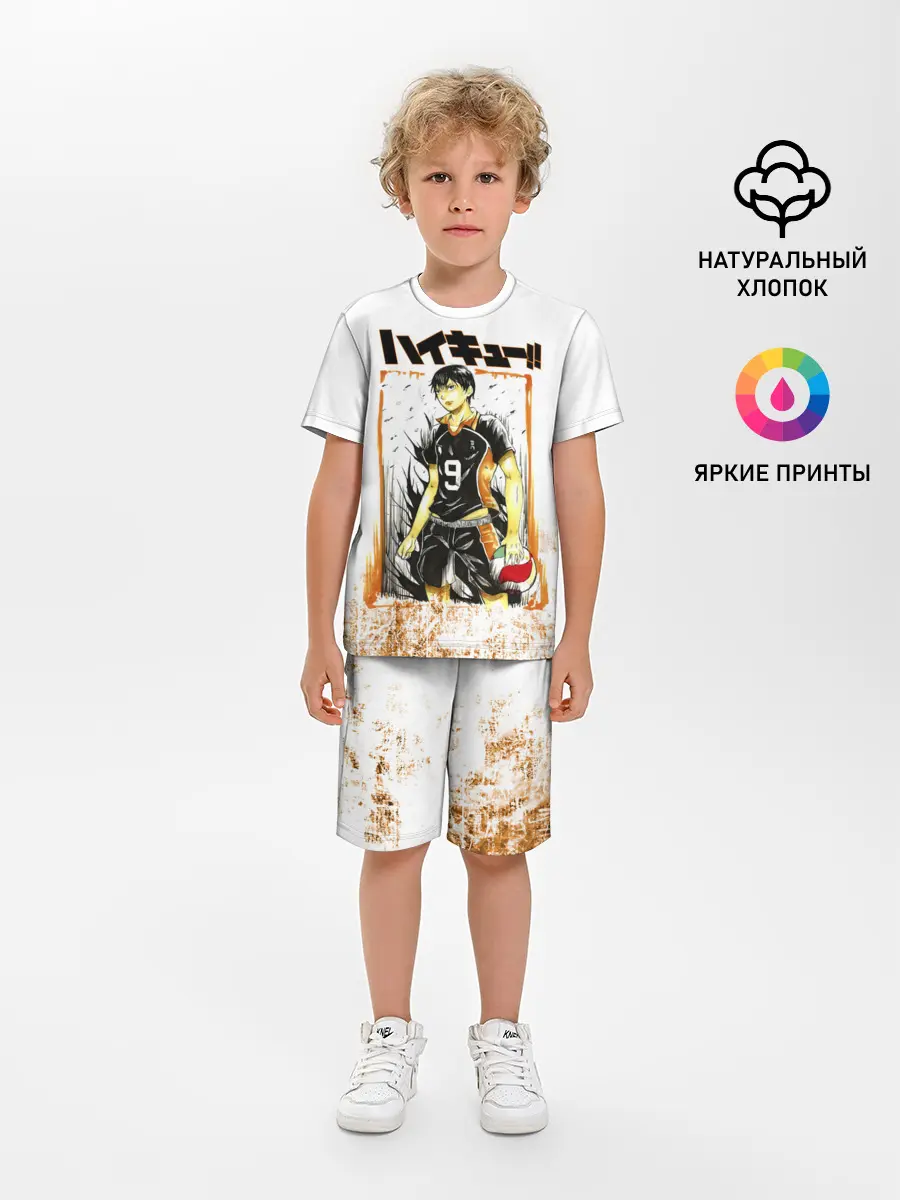 Детская пижама с шортами / Тобио Кагеяма | Haikyuu!!