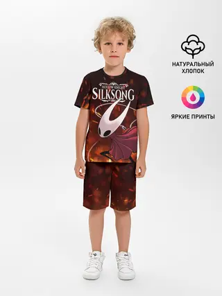 Детская пижама с шортами / Hollow Knight: SILKSONG