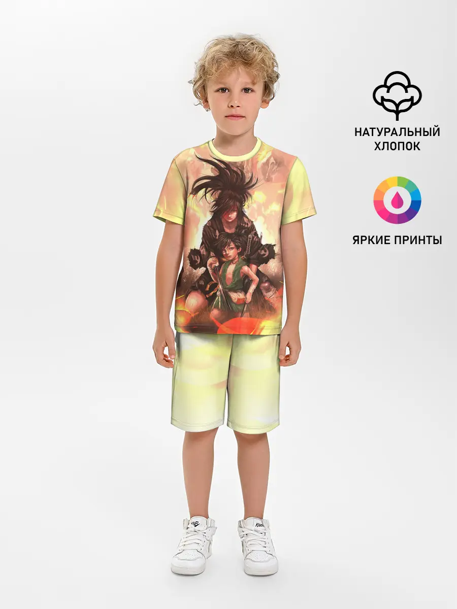 Детская пижама с шортами / Хяккимару | Такебо | Дороро