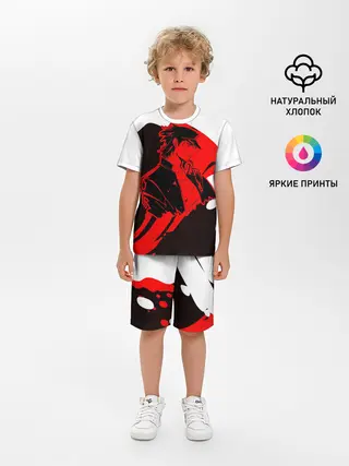 Детская пижама с шортами / Приключения ДжоДжо