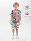 Детская пижама с шортами / Абстракция