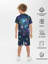 Детская пижама с шортами / Among US