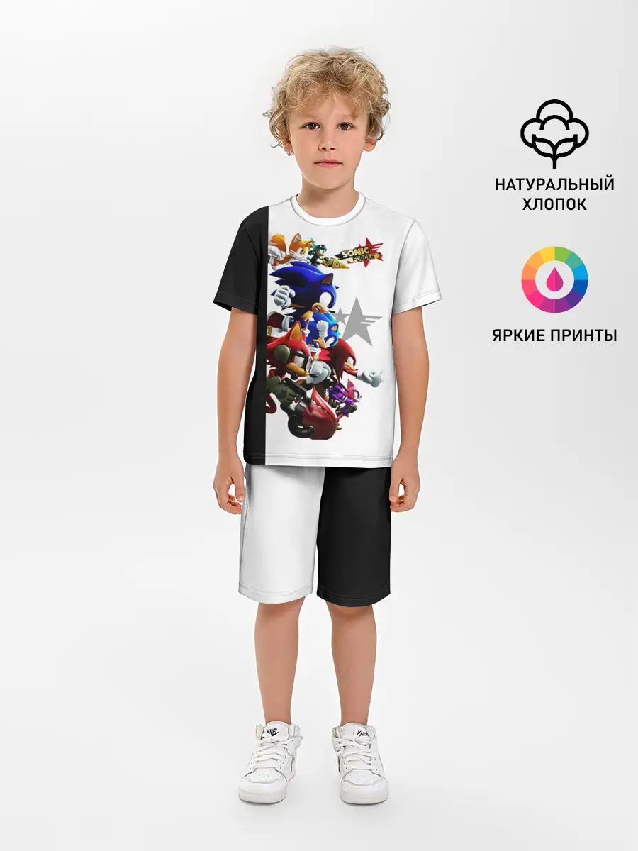 Детская пижама с шортами / SONIC