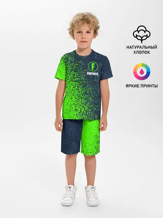 Детская пижама с шортами / FORTNITE / ФОРТНАЙТ