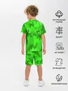 Детская пижама с шортами / ПАЛЬМЫ | ЛЕТО | TROPICAL