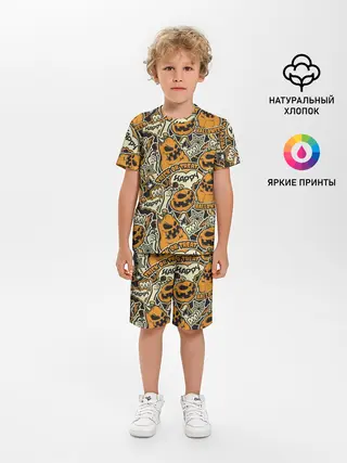 Детская пижама с шортами / Хэллоуин