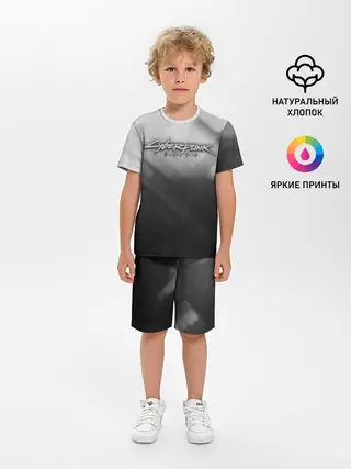 Детская пижама с шортами / CYBERPUNK 2077