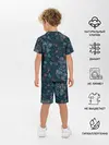 Детская пижама с шортами / Ракушки