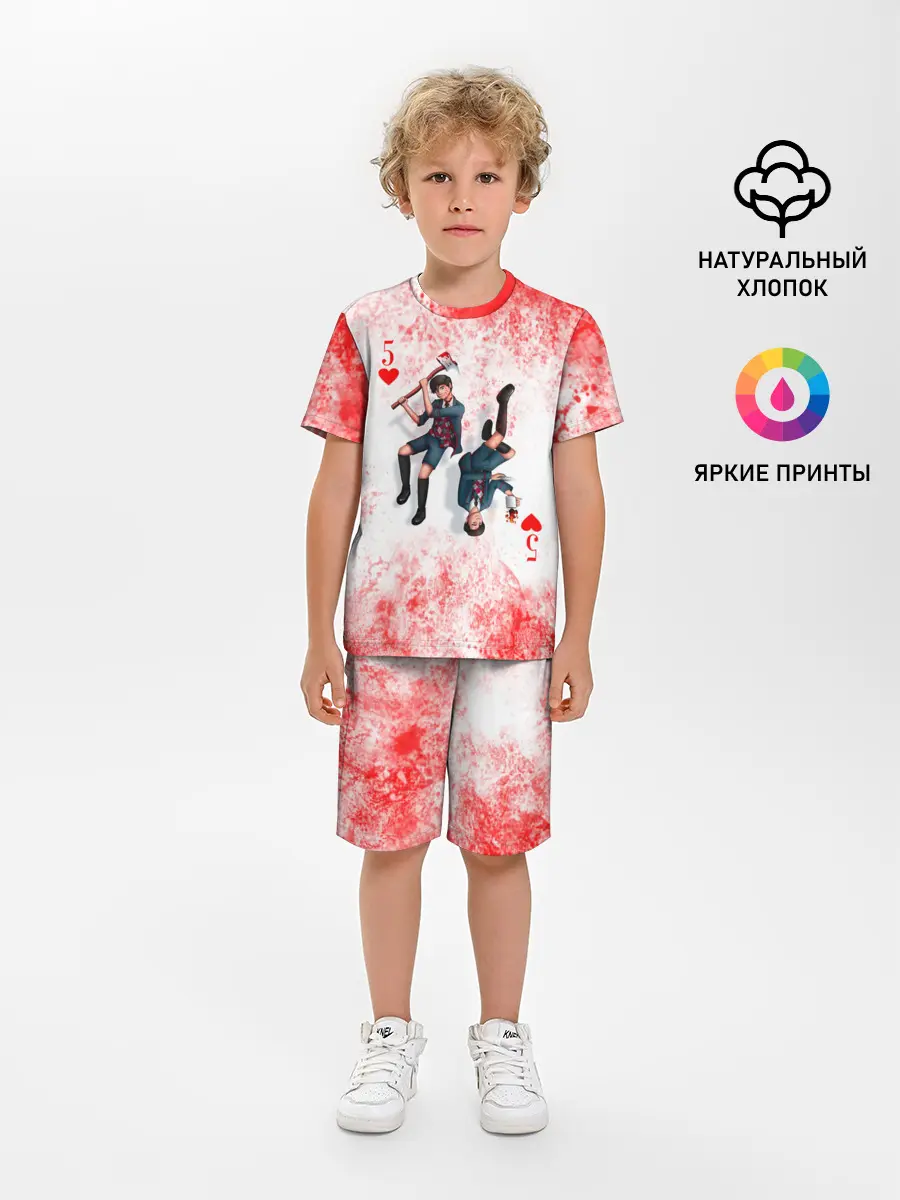 Детская пижама с шортами / Номер 5 | Академия Амбрелла