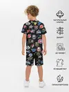 Детская пижама с шортами / NBA PATTERN
