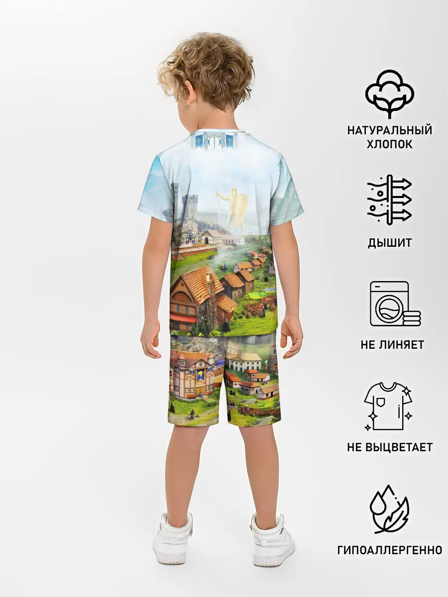 Детская пижама с шортами / ГЕРОИ МЕЧА И МАГИИ