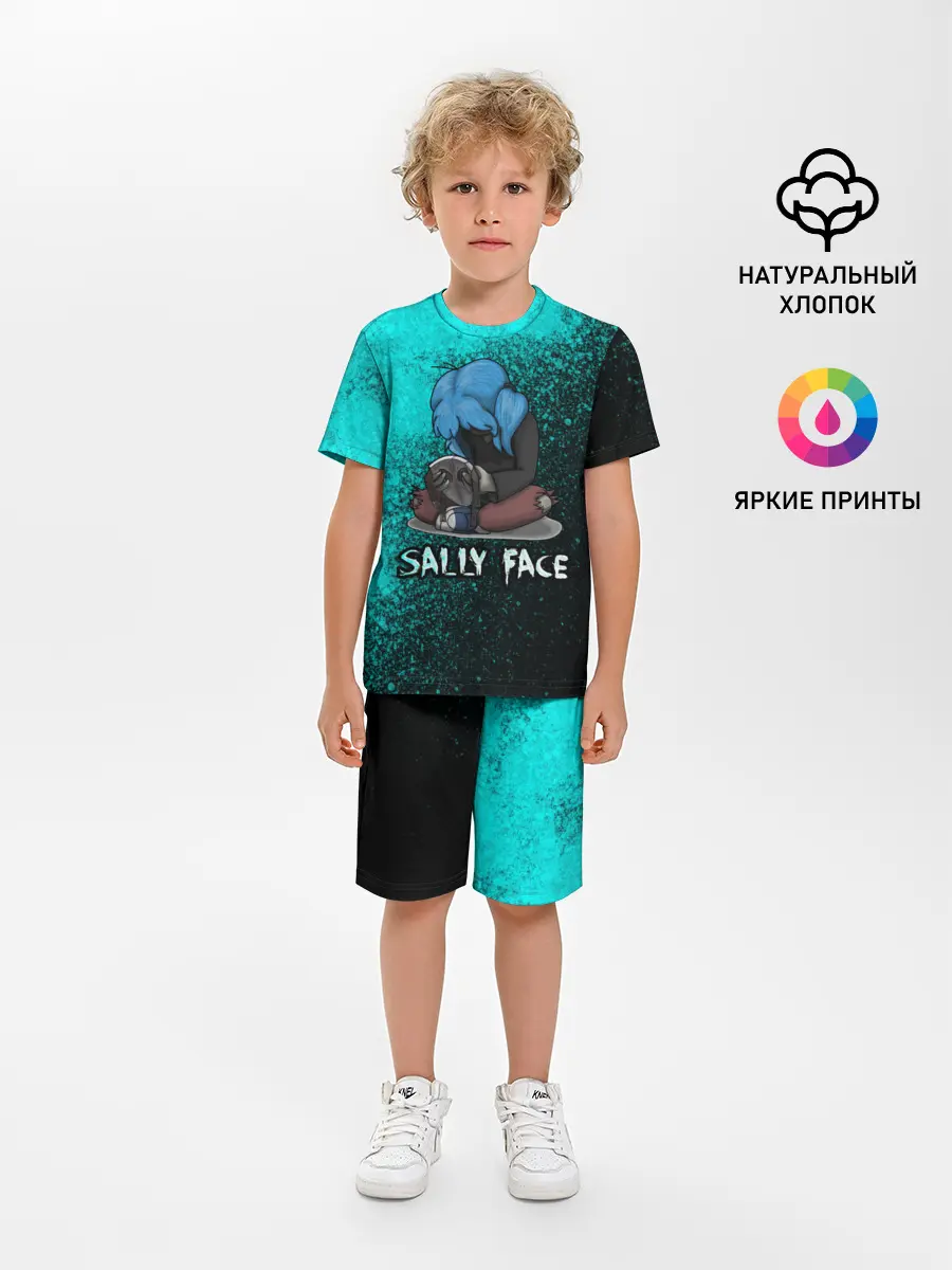 Детская пижама с шортами / Sally face