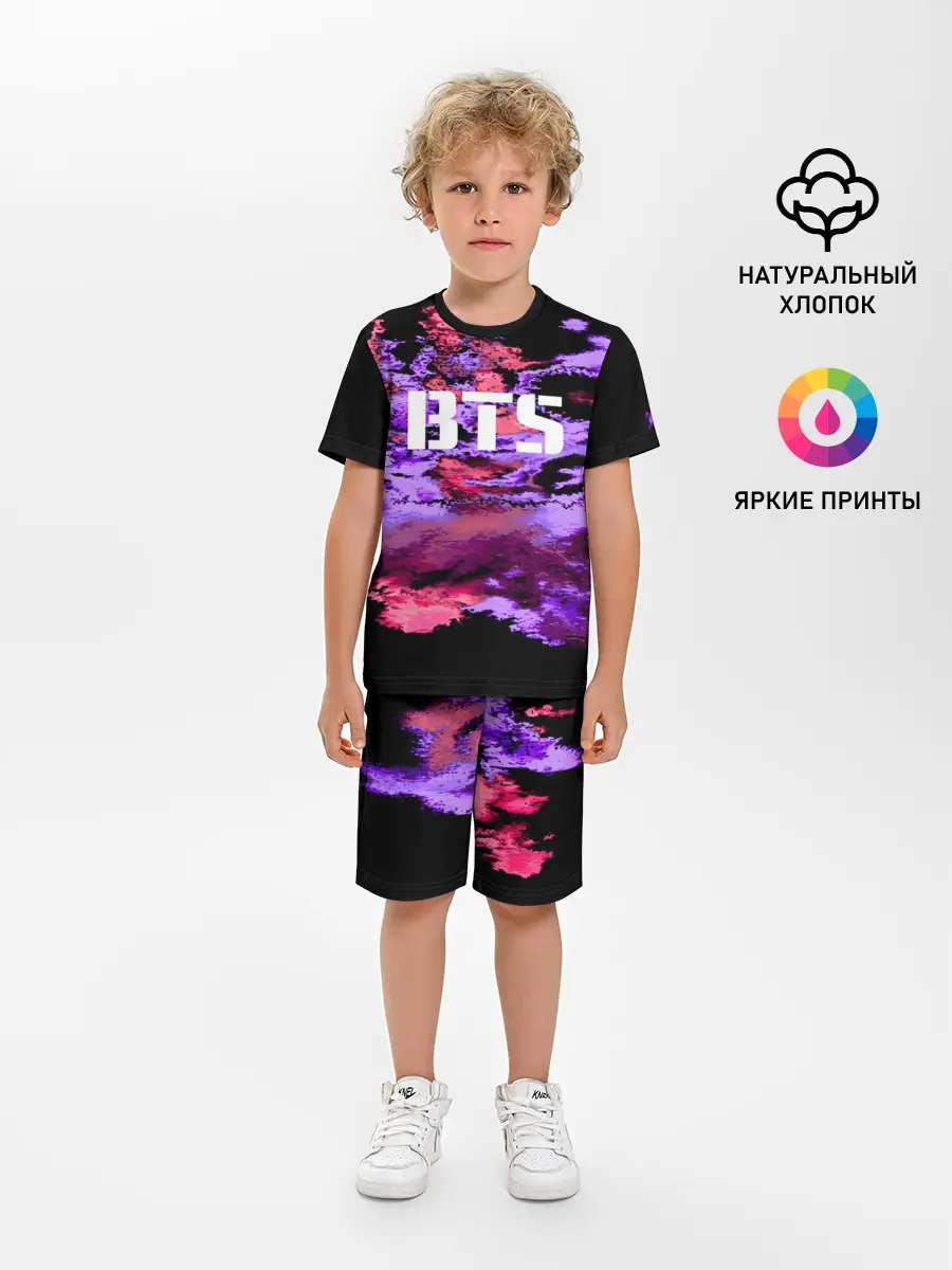 Детская пижама с шортами / BTS