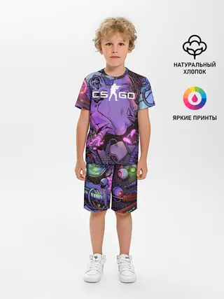 Детская пижама с шортами / CS GO