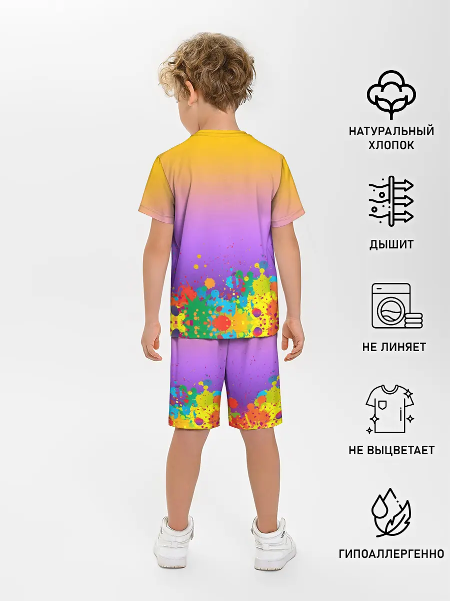 Детская пижама с шортами / pro100