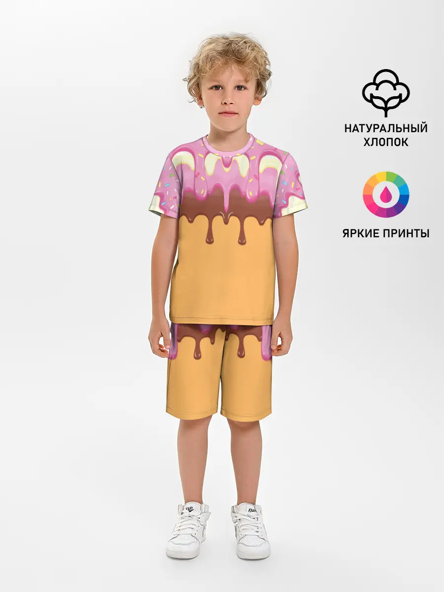 Детская пижама с шортами / Мороженое | Ice Scream