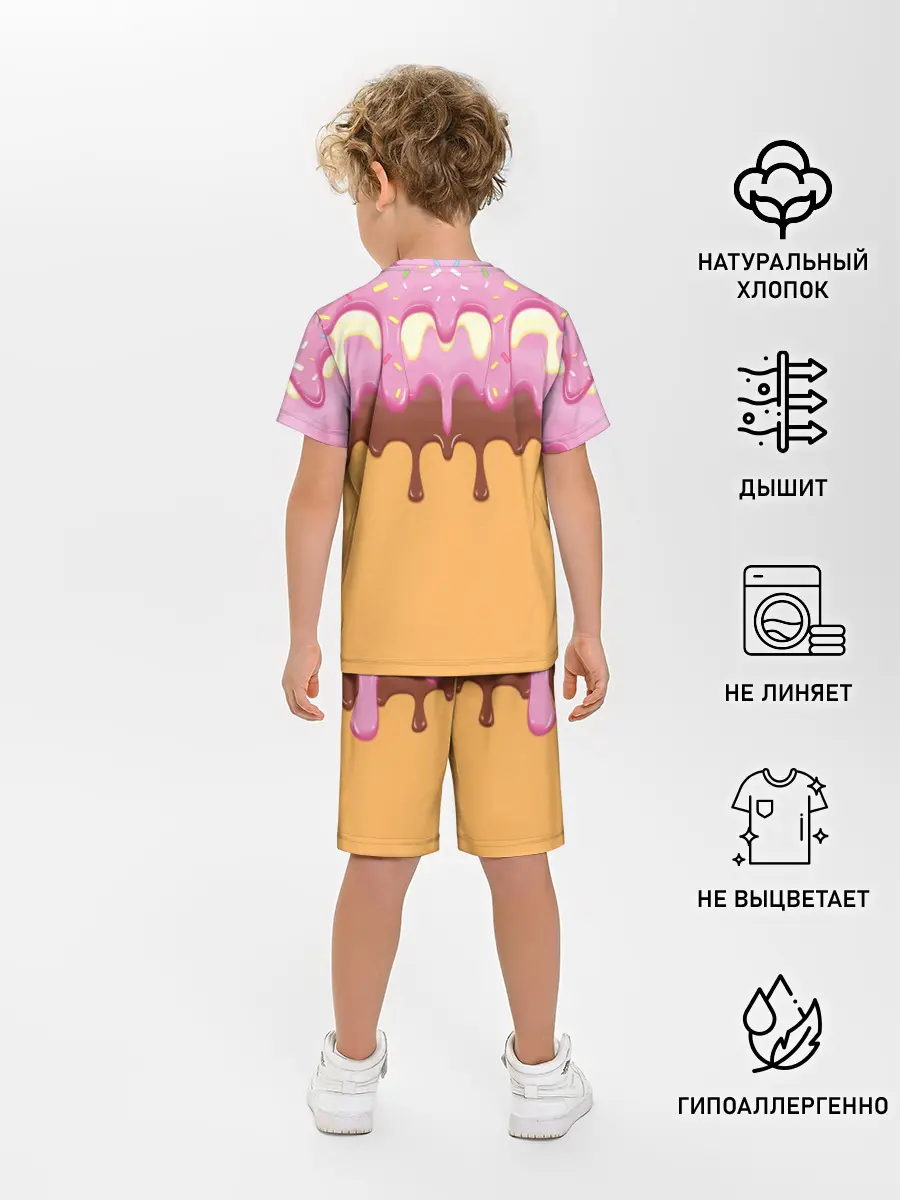 Детская пижама с шортами / Мороженое | Ice Scream