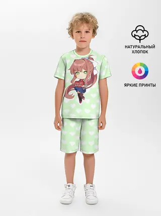 Детская пижама с шортами / Chibi Monika