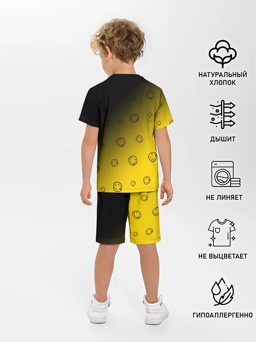 Детская пижама с шортами / NIRVANA / НИРВАНА