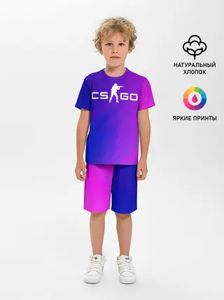 Детская пижама с шортами / CS GO | КС ГО