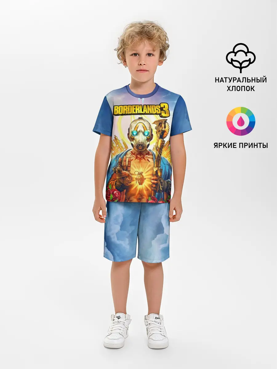Детская пижама с шортами / BORDERLANDS 3