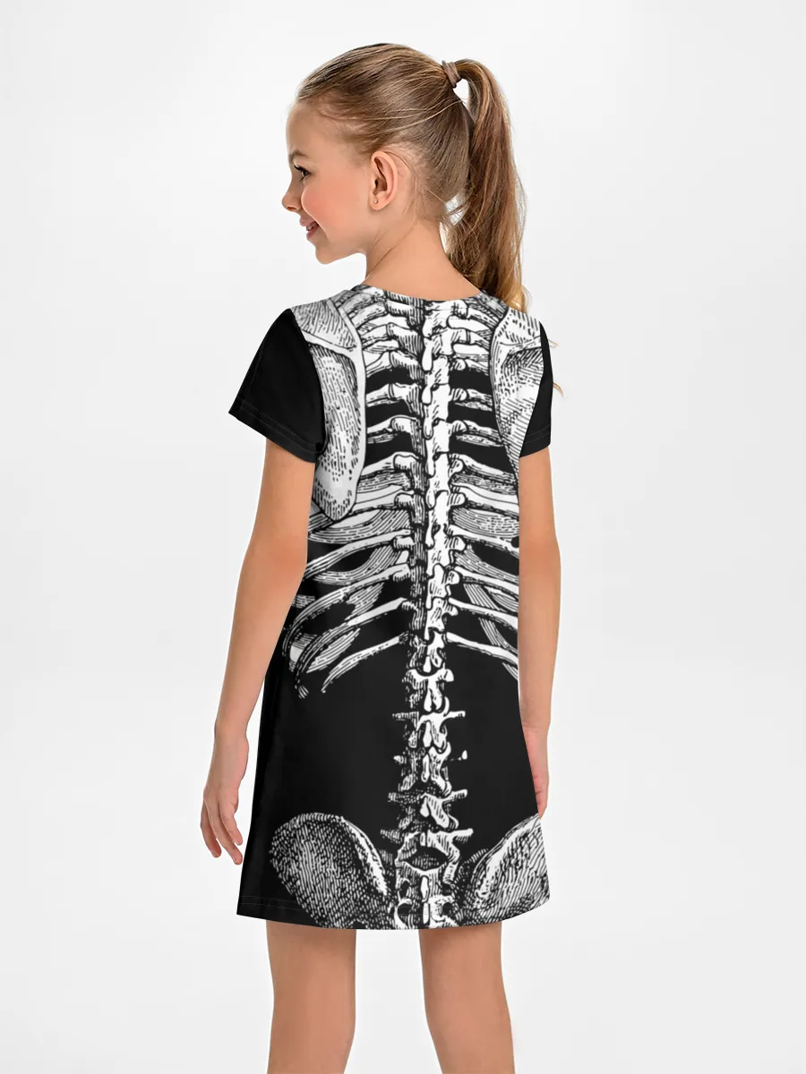 Детское платье / Скелет с сердцем