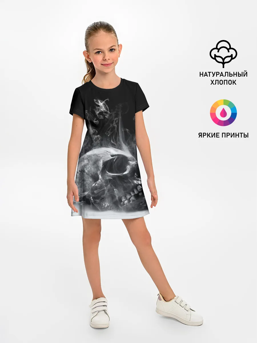 Детское платье / Skull
