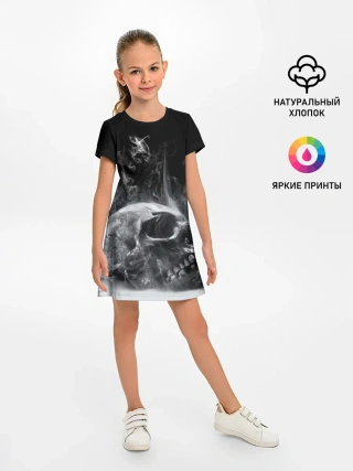 Детское платье / Skull