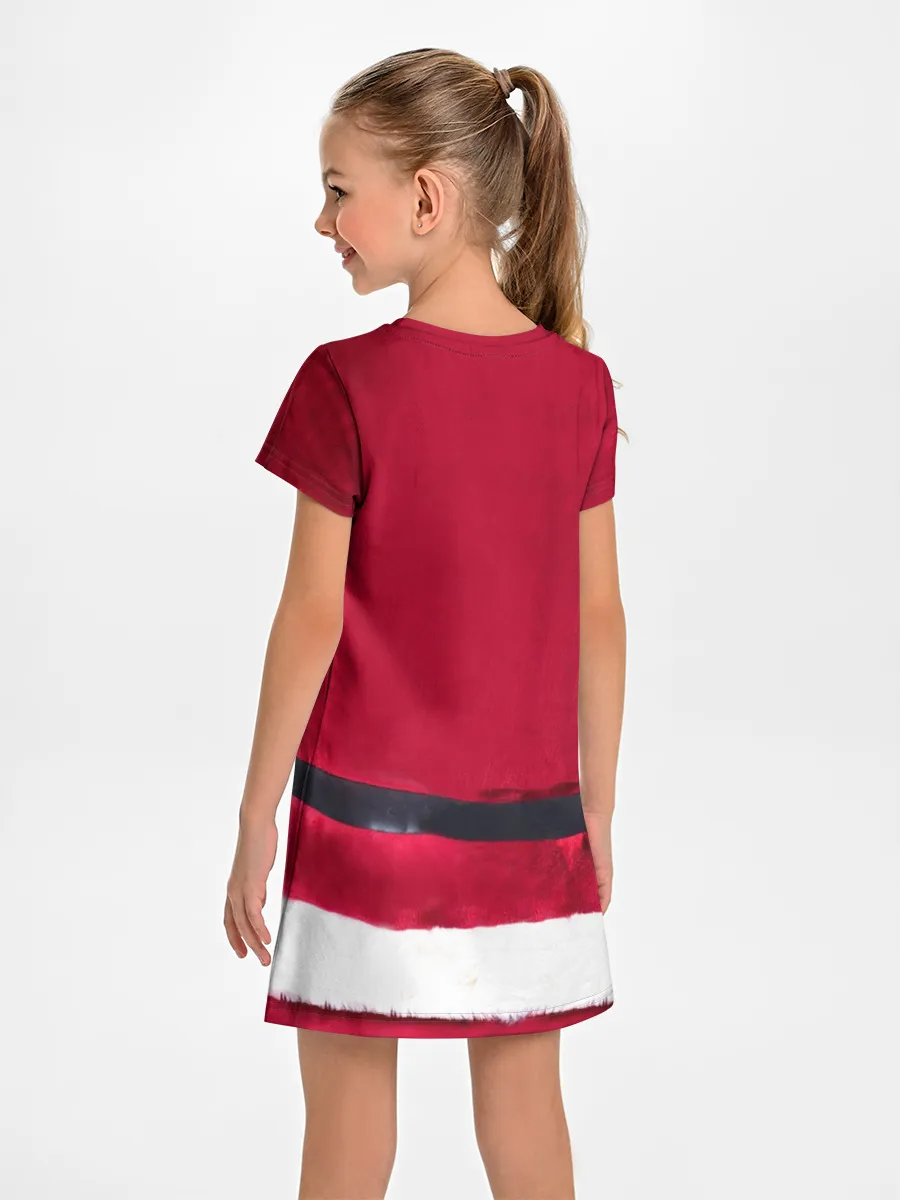 Детское платье / Костюм Деда Мороза