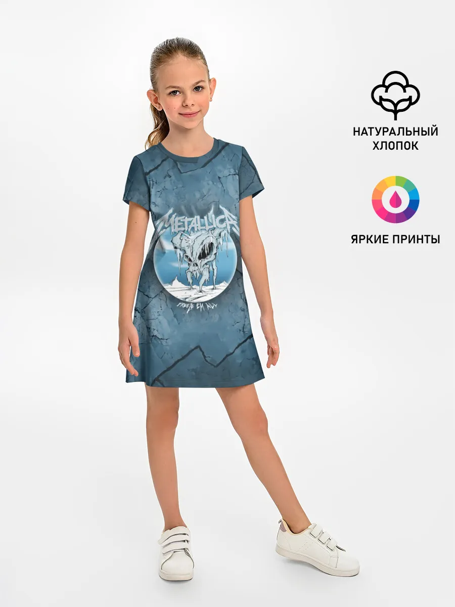 Детское платье / Metallica, freeze em all