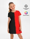 Детское платье / Red & Black