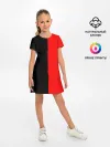 Детское платье / Red & Black