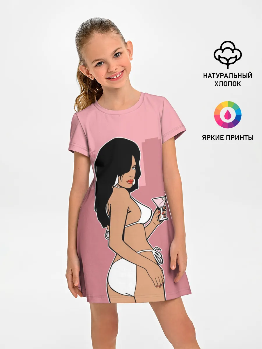 Детское платье / GTA VC - Девушка с мартини